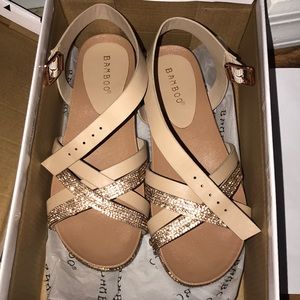 AGACI Glitter sandals